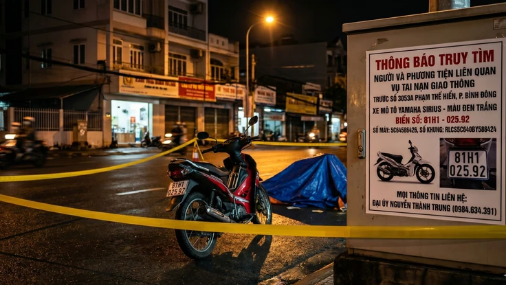 Truy tìm người liên quan vụ tai nạn trên đường Phạm Thế Hiển