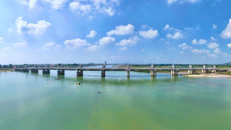 Quảng Ngãi có thêm cầu thứ 7 bắc qua sông Trà Khúc