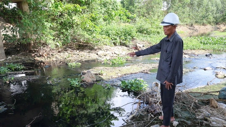 Quảng Ngãi: Đã xác định nguyên nhân kênh Chìm Sơn Tịnh đen đặc, bốc mùi