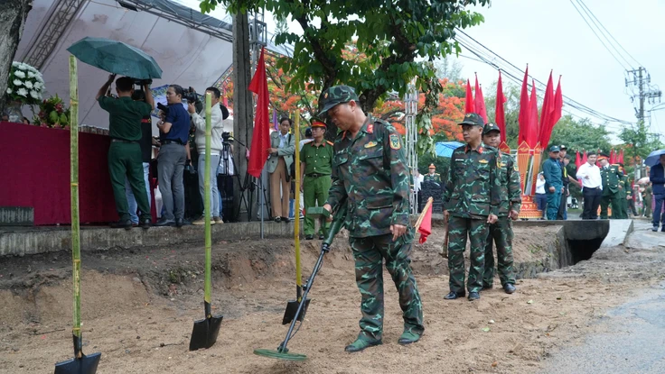 Khai quật mộ liệt sĩ tập thể ở Quảng Ngãi, khả năng có 30-50 hài cốt
