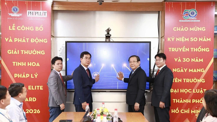 Công bố và phát động Giải thưởng “Tinh hoa Pháp lý - Legal Elite Award” 