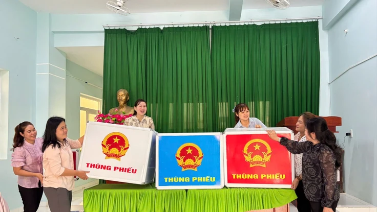 Lá phiếu - niềm tin cho ngày hội toàn dân vào 15-3