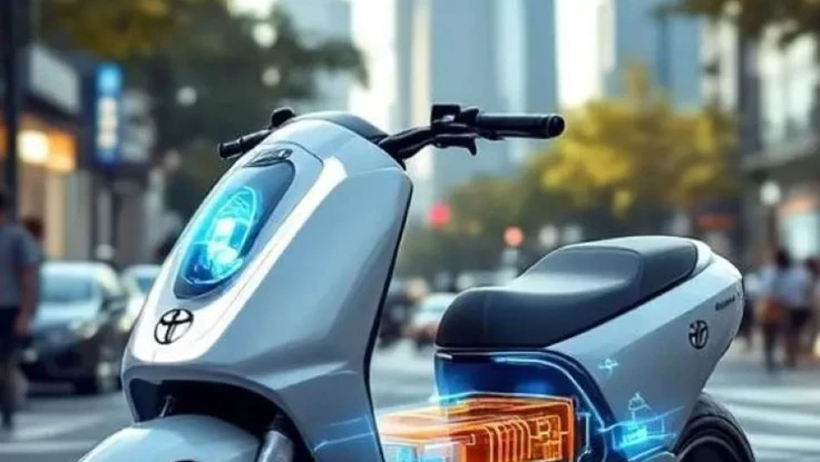 Người dùng sắp được mua xe máy không tốn xăng và điện của Toyota