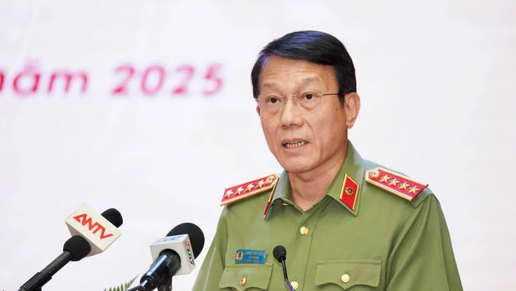Bộ trưởng Công an Lương Tam Quang: 'Làm thật mạnh, làm thật nhanh, làm đến nơi đến chốn'