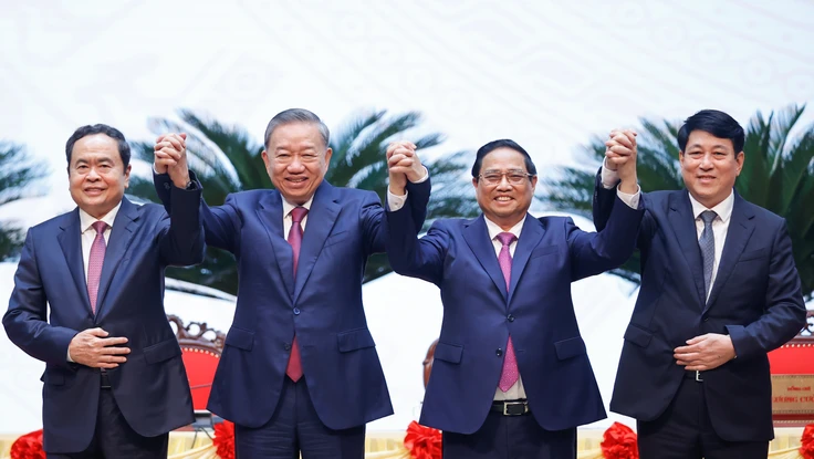 Việc thực hiện nghiêm túc các tiêu chí chính là chìa khóa để xây dựng đội ngũ lãnh đạo đủ sức đưa Việt Nam vươn tới tầm cao mới. Ảnh: VGP