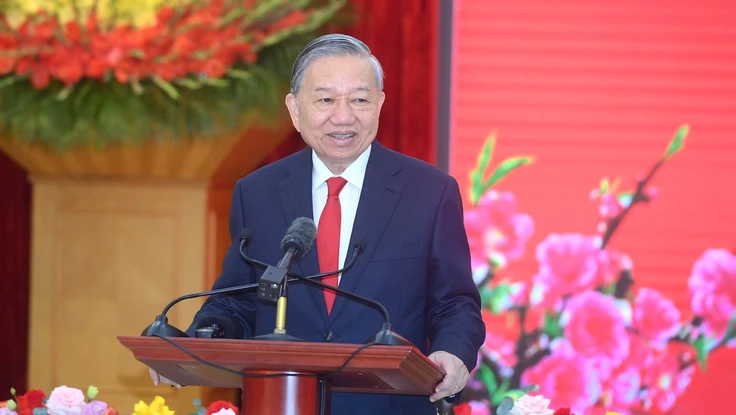 Tổng Bí thư Tô Lâm giao nhiệm vụ cho cán bộ Văn phòng Trung ương Đảng