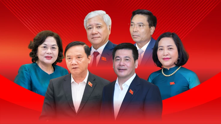 Chân dung 6 Phó Chủ tịch Quốc hội khóa mới