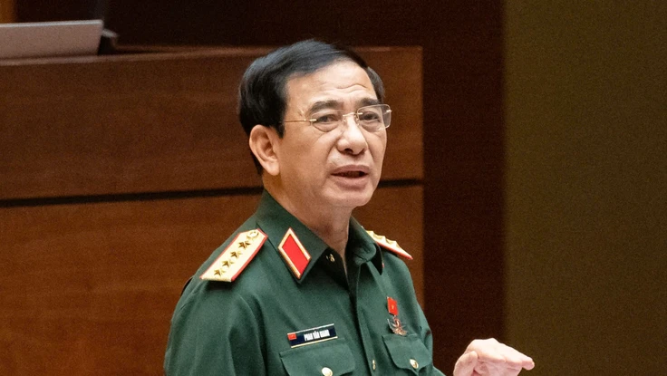 Chân dung Đại tướng Phan Văn Giang, Phó Thủ tướng, Bộ trưởng Bộ Quốc phòng