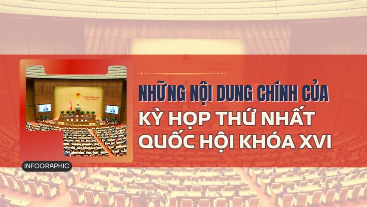 Infographic: Kỳ họp thứ Nhất, Quốc hội khóa XVI thông qua 9 luật và 31 nghị quyết quan trọng