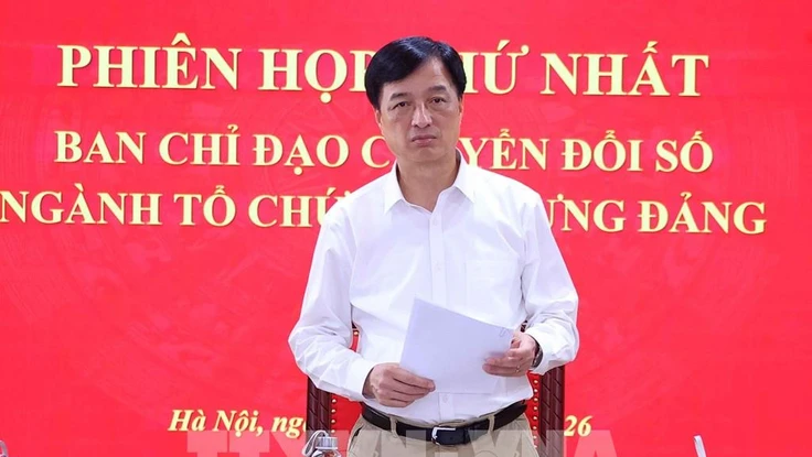 Ông Nguyễn Duy Ngọc làm Trưởng Ban chỉ đạo chuyển đổi số ngành Tổ chức xây dựng Đảng