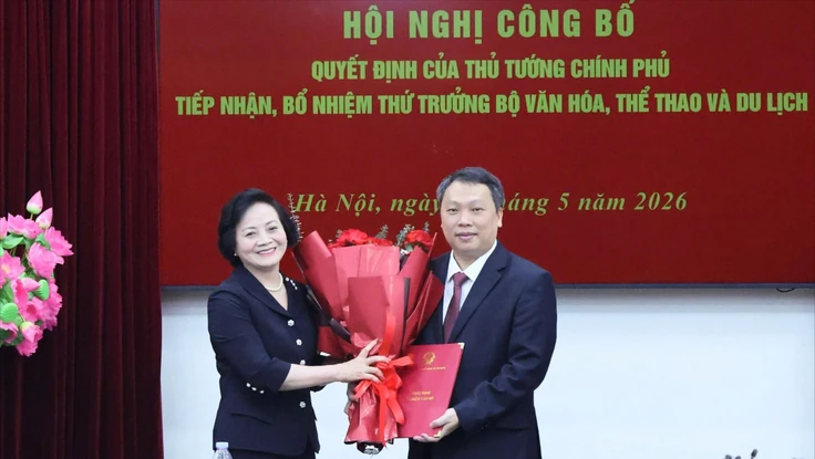 Phó Thủ tướng trao quyết định bổ nhiệm ông Nguyễn Huy Dũng làm Thứ trưởng Bộ VH-TT&DL
