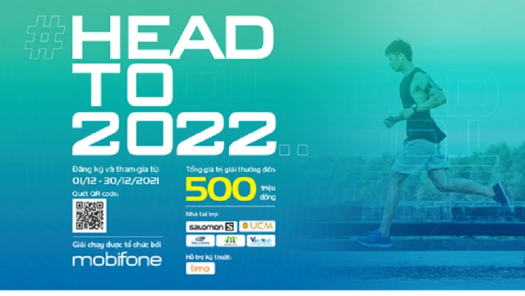 MobiFone tiếp tục tổ chức giải chạy online Head to 2022 