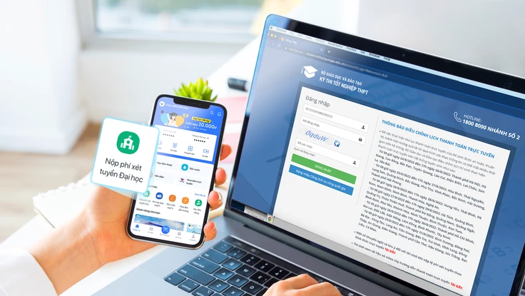 Cách nộp phí xét tuyển đại học, cao đẳng 2022 trực tuyến qua VNPT Money 
