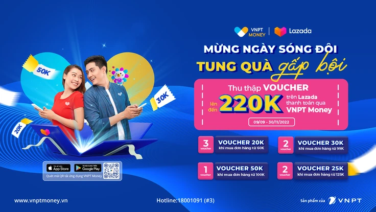 VNPT Money hợp tác Lazada: Bổ sung mảnh ghép còn thiếu của thương mại điện tử