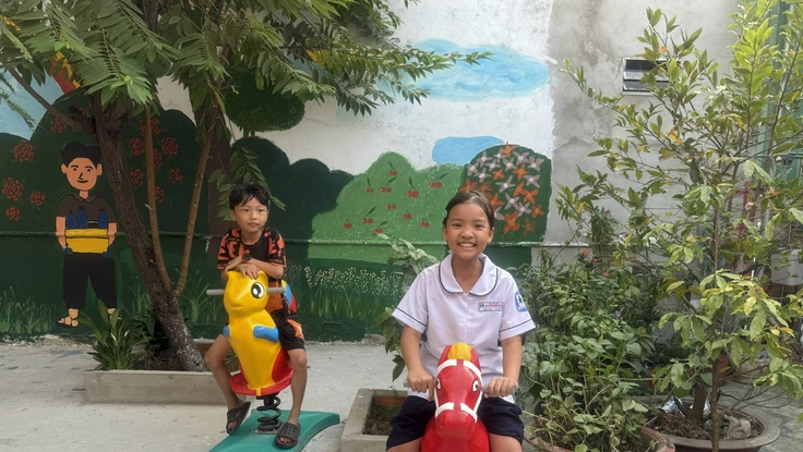 Phường Trung Mỹ Tây, TP.HCM chuyển hóa khu đất bỏ hoang thành công viên