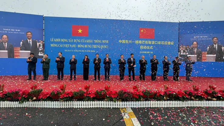 Khởi động xây dựng cửa khẩu thông minh Móng Cái - Đông Hưng