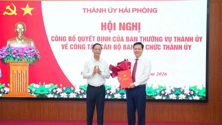 Chánh Văn phòng UBND TP Hải Phòng làm Phó Ban Tổ chức Thành ủy