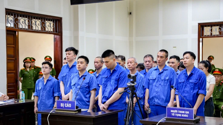 Đang xét xử Bùi Đình Khánh vụ bắn chiến sĩ công an hy sinh