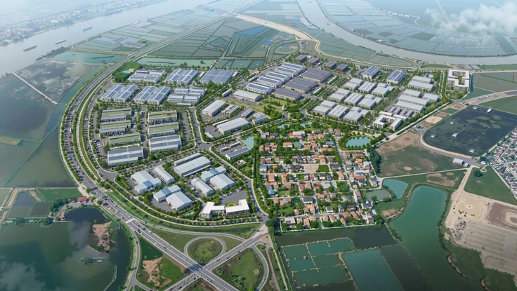 Khởi công dự án khu công nghiệp hơn 2.200 tỉ đồng tại Hải Phòng