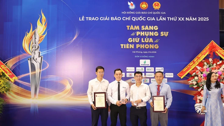 Báo Pháp luật TP Hồ Chí Minh đạt 2 giải C tại Giải Báo chí Quốc gia lần thứ 20 -2025