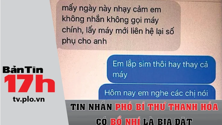 Tin nhắn Phó bí thư Thanh Hóa có bồ nhí là 'bịa đặt'