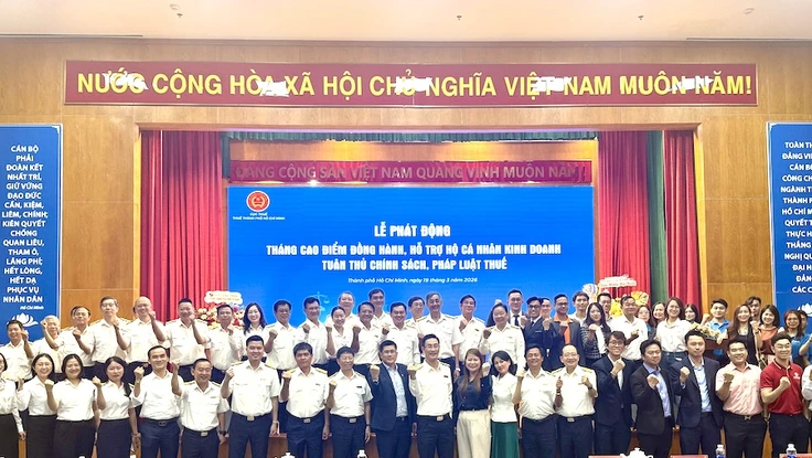 Thuế TP.HCM phát động tháng cao điểm hỗ trợ hộ kinh doanh