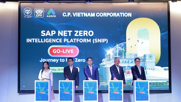 C.P. Việt Nam vận hành nền tảng SNIP thúc đẩy Net Zero 