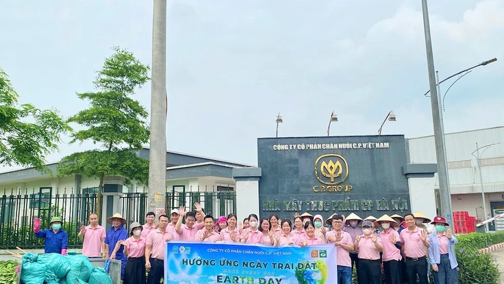 C.P. Việt Nam lan tỏa thói quen sống xanh trong Tuần lễ hưởng ứng Ngày Trái Đất