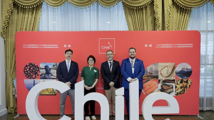 Cá hồi, anh đào và rượu vang Chile đẩy mạnh vào Việt Nam