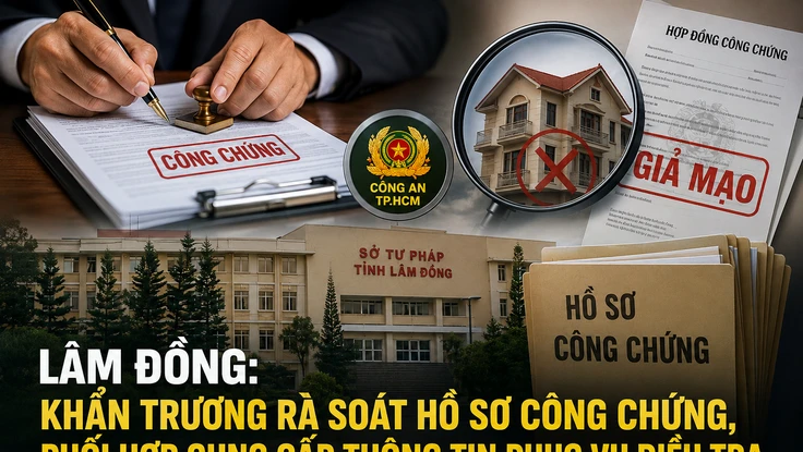Công an TP.HCM truy vết dữ liệu giao dịch đất đai của một phụ nữ 59 tuổi
