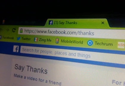 Tạo lời cảm ơn gửi đến bạn bè qua tính năng tạo video của Facebook