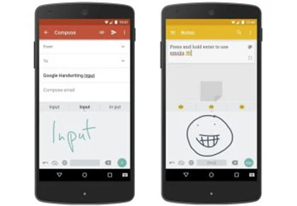 Google hỗ trợ nhắn tin bằng chữ viết tay trong thiết bị Adnroid