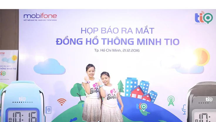 MobiFone ra mắt đồng hồ thông minh TIO