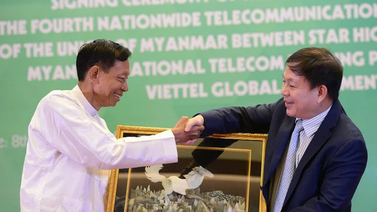 Viettel được cấp phép liên doanh tại Myanmar