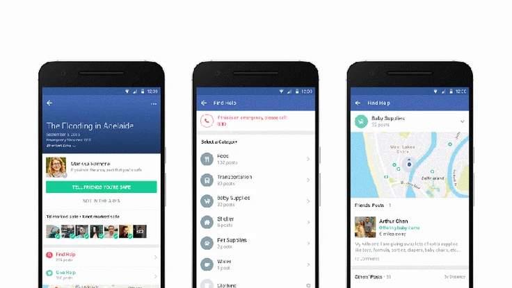 Facebook ra mắt công cụ hỗ trợ thiên tai