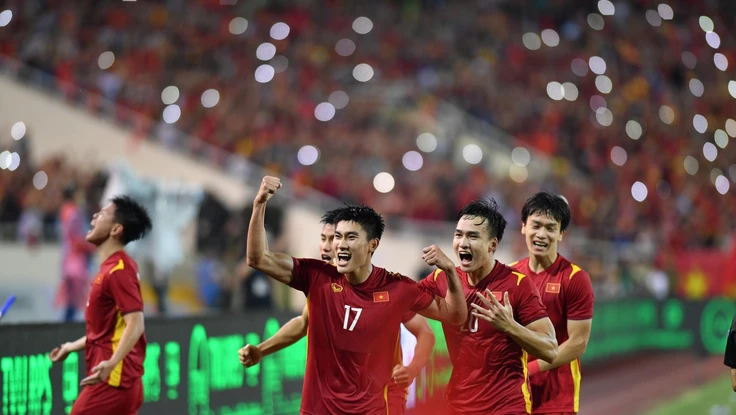 Nhâm Mạnh Dũng: ‘Tôi quá sung sướng khi ghi bàn vào lưới Thái Lan’