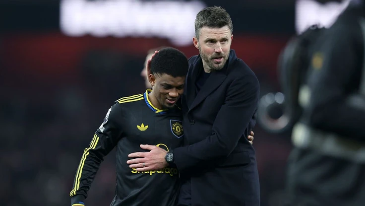 Amad đưa ra gợi ý lớn về việc Carrick chính thức dẫn dắt MU