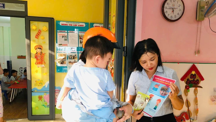 TP.HCM: Trường mầm non nâng cấp độ phòng dịch tay chân miệng