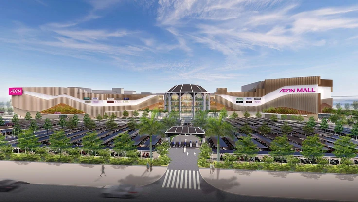 Ông Isobe Daisuke – Tổng Giám đốc AEONMALL Việt Nam và ông Đoàn Quốc Huy – Chủ tịch, Tổng Giám đốc BIM Group tại Lễ ký kết Hợp tác Dự án Trung tâm Thương mại AEON MALL Đà Nẵng Hòa Xuân