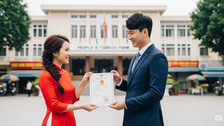 Sau sáp nhập, đăng ký kết hôn có yếu tố nước ngoài ở đâu?