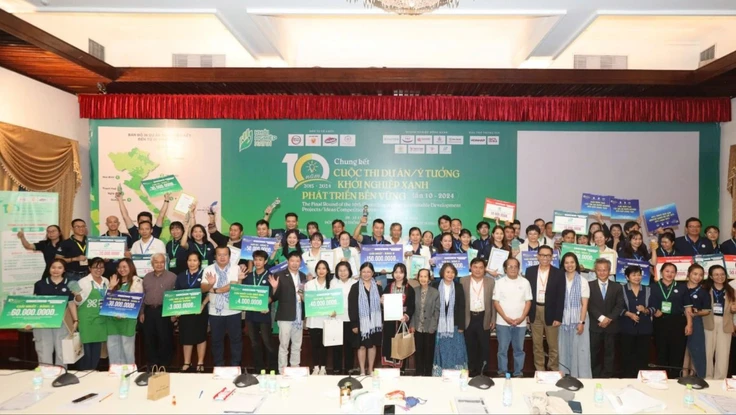 Hai dự án 'xanh' liên quan khoai mì, trái cây giành giải nhất khởi nghiệp