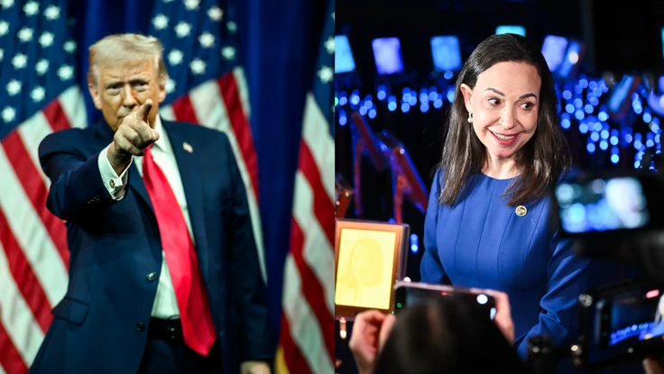 Ông Trump nói sắp tiếp lãnh đạo phe đối lập Venezuela tại Nhà Trắng