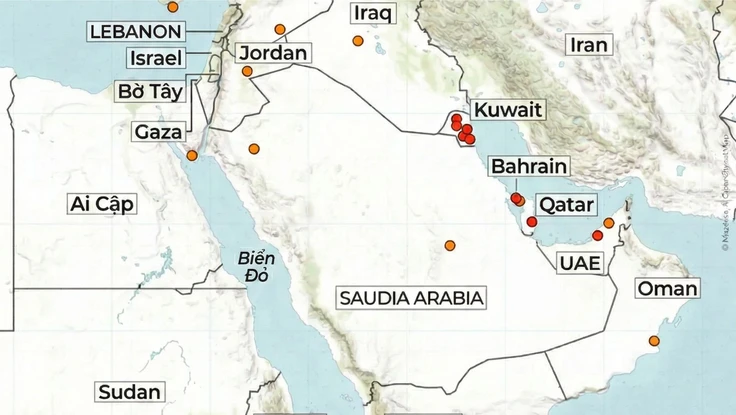 Toàn cảnh năng lực quân sự của Mỹ và Iran tại Trung Đông