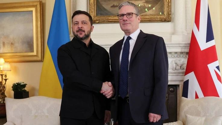 Thủ tướng Anh tiếp ông Zelensky, khẳng định Ukraine vẫn là trọng tâm bất kể chiến sự Trung Đông