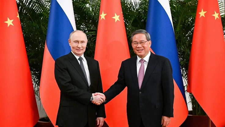 Tổng thống Putin gặp Thủ tướng Trung Quốc Lý Cường, bàn nhiệm vụ ưu tiên Trung-Nga