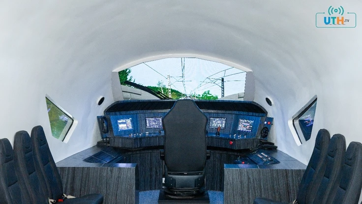 UTH sắp vận hành Phòng mô phỏng điều khiển và khai thác đường sắt tốc độ cao