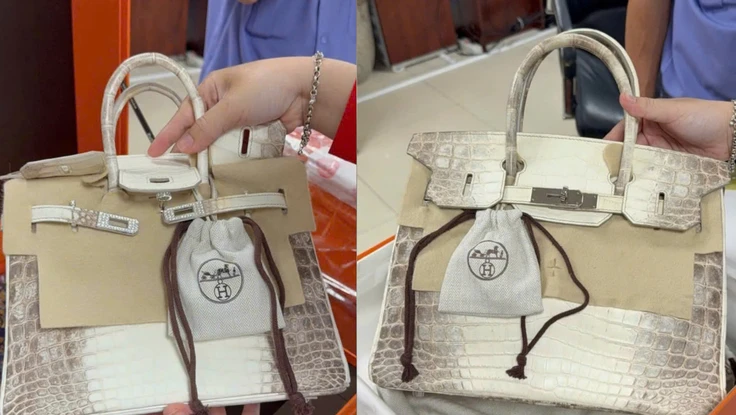 Đã có người trúng đấu giá hai chiếc túi Hermès bạch tạng của bà Trương Mỹ Lan