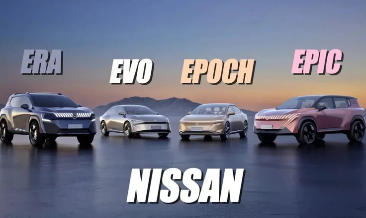 4 mẫu xe điện của Nissan xuất hiện với nhiều công nghệ mới
