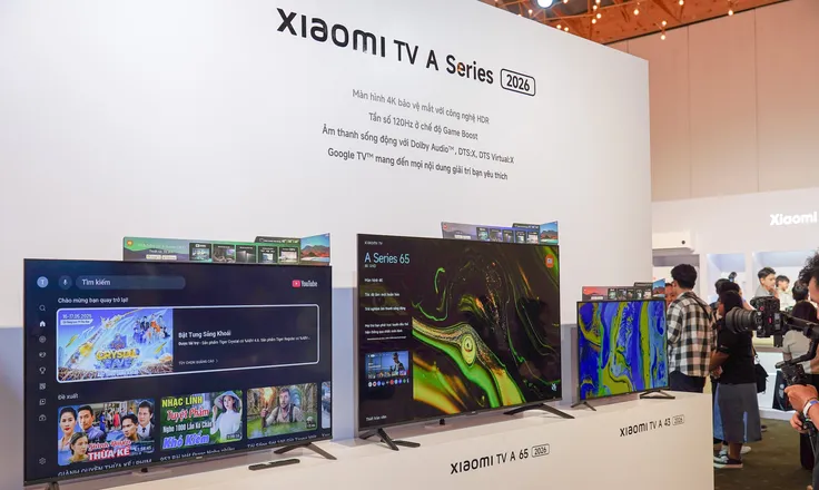 Xiaomi trình làng TV A Pro Series và TV A Series 2026 giá rẻ