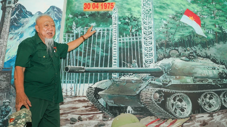 Một cựu chiến binh dành gần nửa thế kỷ xây dựng Không gian văn hoá Hồ Chí Minh